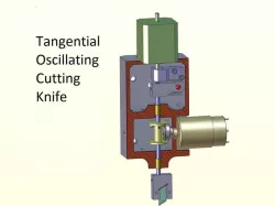 Tangential Oscillating Cutting Knife