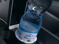 Tesla iPhone and cup holder - UPDATED