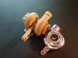 Turbo GT35 Keychain