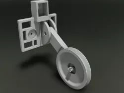 Ultimaker 2 Filament Guide Final (with cleaner/oiler)