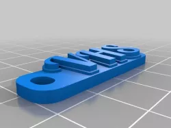 VHS Keychain