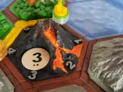 Volcanos on Catan & Volcania (variant: settler of catan)