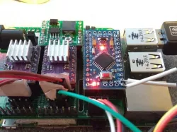 vPiP hanging v-plotter control board Pi2/Pi3 add-on