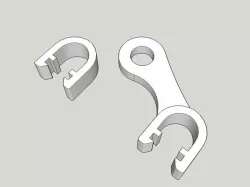 Wire guide for extruded aluminum and filament guide