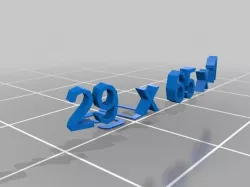 29 x 65 x 10 Spacer
