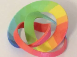 (3,2) Ribbon Torus Knot