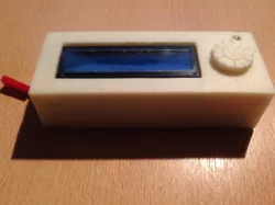 arduino nano case with lcd and encoder