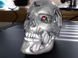 Cyborg Skull