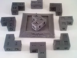 Diced Cube (3D Printed Version)