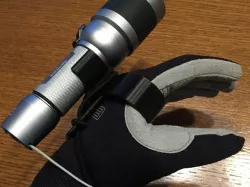 Dive torch handle (MARES EOS 7 RZ)