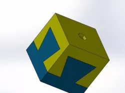 Dovetail impossible puzzle