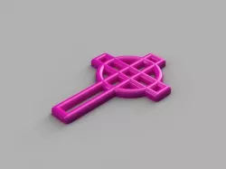 Easter cross decoration