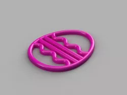 Easter egg decoration
