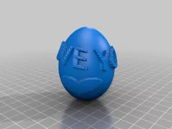 Embossed egg