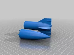 Estes Rocket Outer Rocket Shell