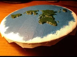 Flat Earth Globe