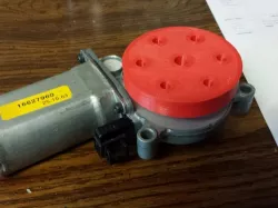 FRC Window Motor 9 Spoke Hub