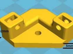 Glass Bed Clamp for WanHao Duplicator i3 v2
