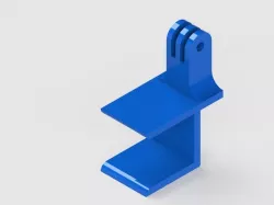 GoPro Printer Mount 28mm Square Bar with Bracket (Velleman k8200)