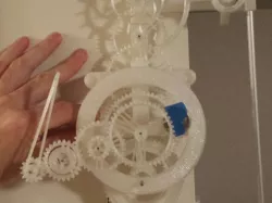 Hand in Hand Mechanical Pendulum Clock