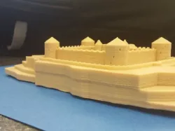 Harlech Castle Model