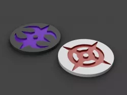 Hoshido and Nohr Emblems/Coasters - Fire Emblem Fates