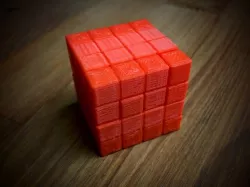 Interlocking Puzzle Cube 4x4 #2