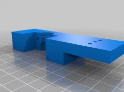 J-Head Mount and clamp for Direct drive extruder
