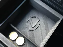 Lexus RX450h coin tray