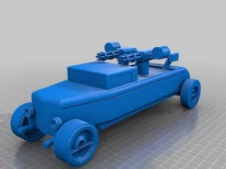 MACHINE GUN CAR -MOD