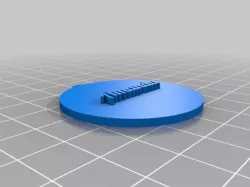 My Customized Customisable Test Keychain/Pendant