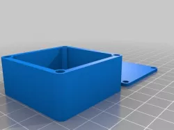 My Customized Customizer Box with Lid and screw holes