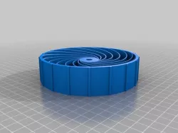 My Customized Parametric airless tire with cutout