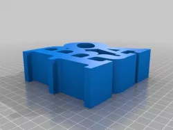My Customized WORD Sculpture