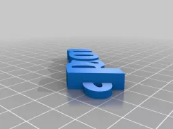 Poon Keychain