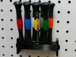 Precision Tool Holder for Pegboard