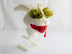 rabbit / bunny flower pot