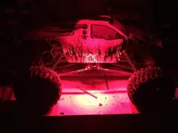 RC Crawler under body lightbars