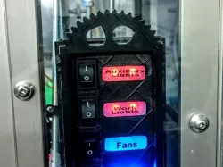 RepRap Prusa i3 Lighted Power Switch Panel