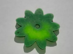 Simple flower keychain