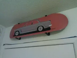 Skateboard Wall Mount (no trucks)
