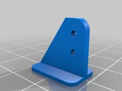 Small control horn for plane