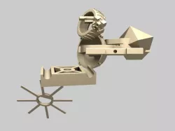 Spring-loaded Cooling near a holder