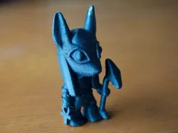 standing anubis