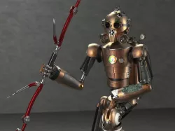 Steampunk Robot