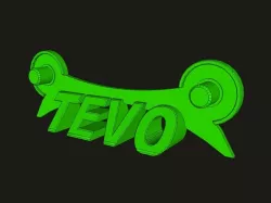 TEVO Tarantula 3D - Filament Spoolholder