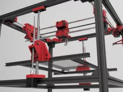 VULCAN 400 - Large Sized Cartesian 3d Printer