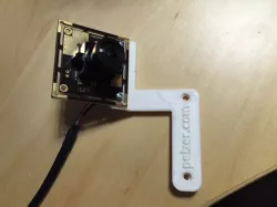 Wide-angle camera mount for Flashforge Dreamer / Dremel Idea Builder