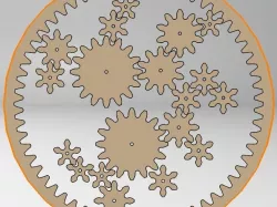 Wood Gear CAD Files