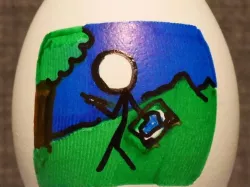 xkcd Geohashing Eggbot Design (color)